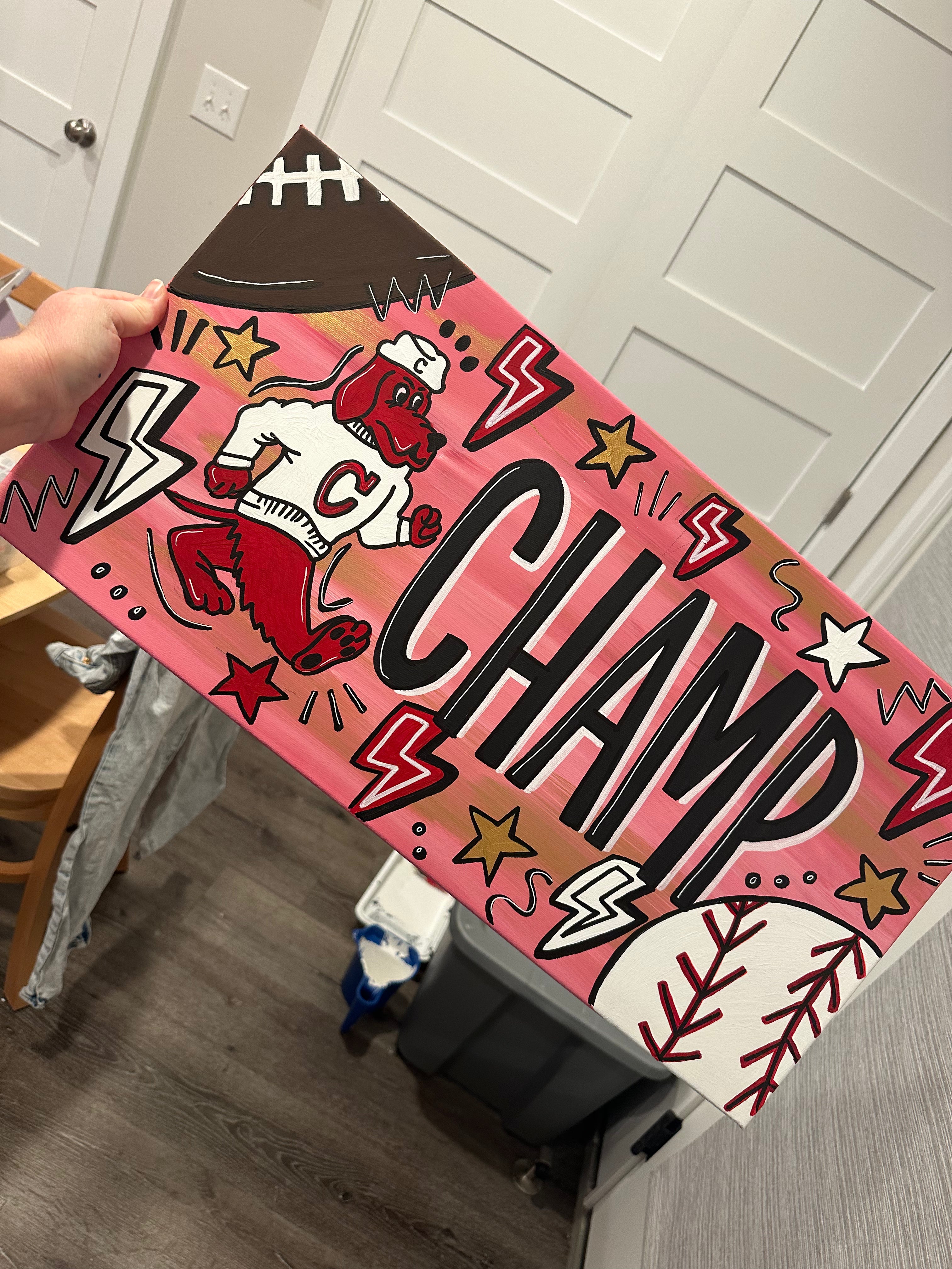 Girly Personalized Name Painting