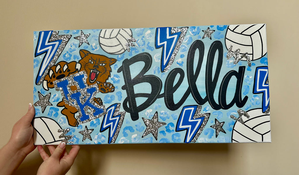 Girly Personalized Name Painting