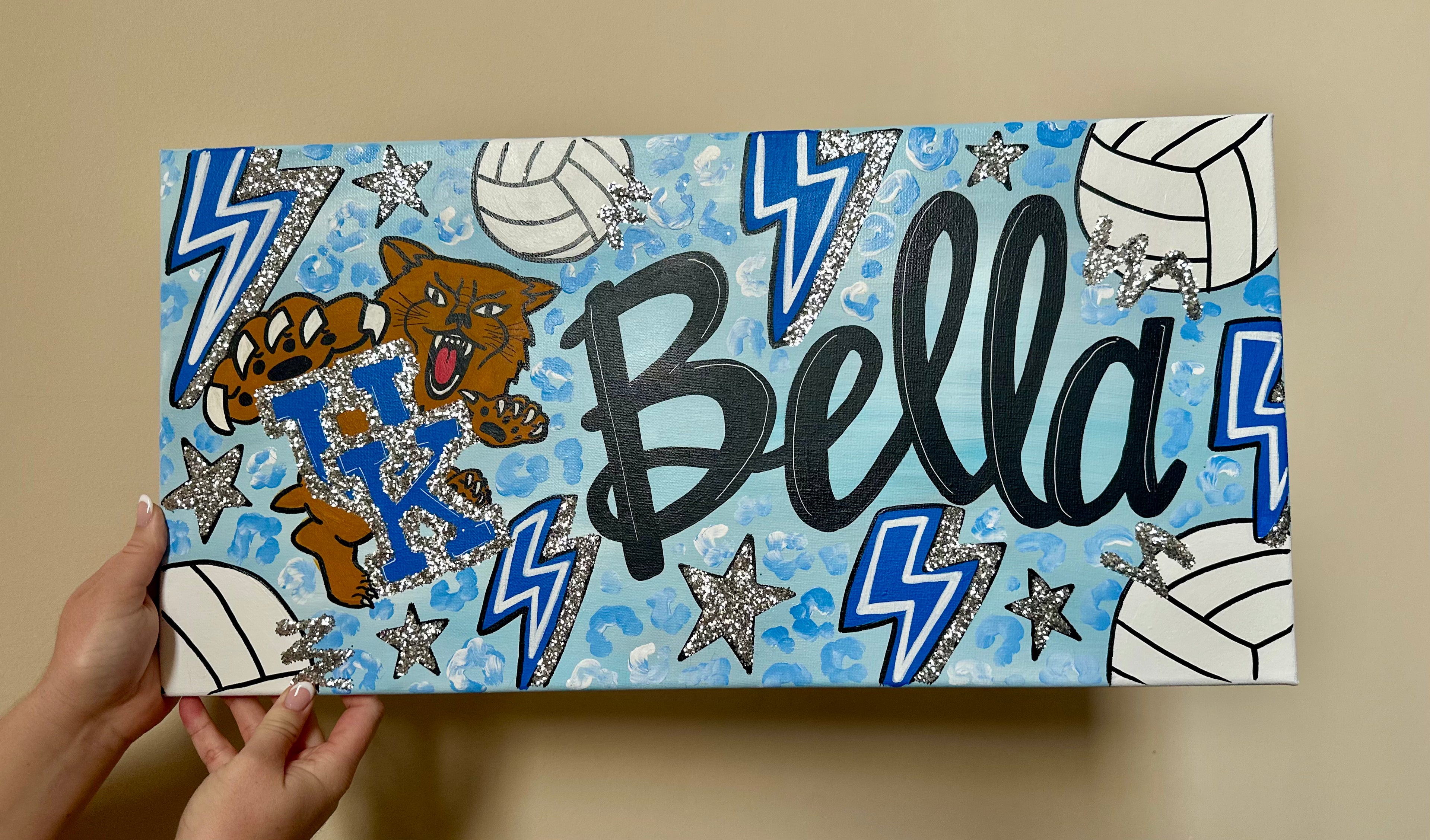 Girly Personalized Name Painting