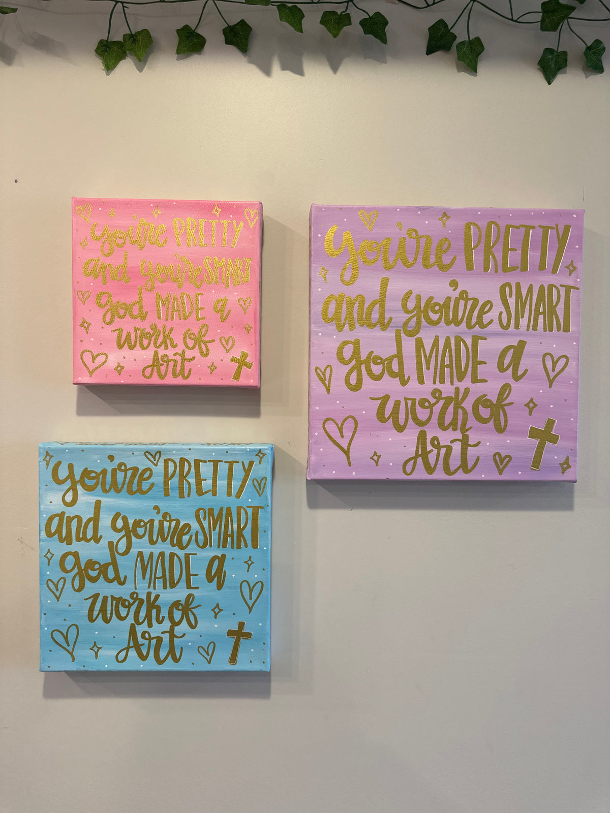 Christian Girl Mini Canvas