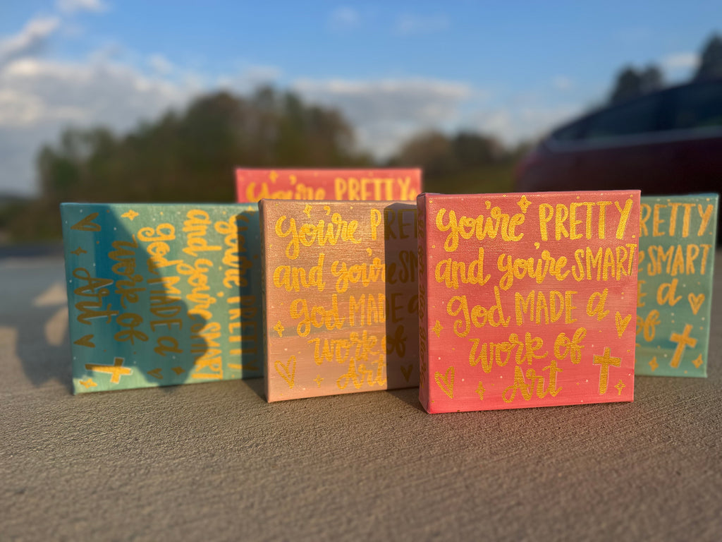 Christian Girl Mini Canvas
