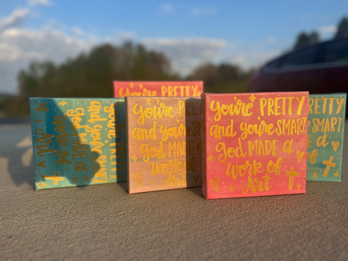 Christian Girl Mini Canvas