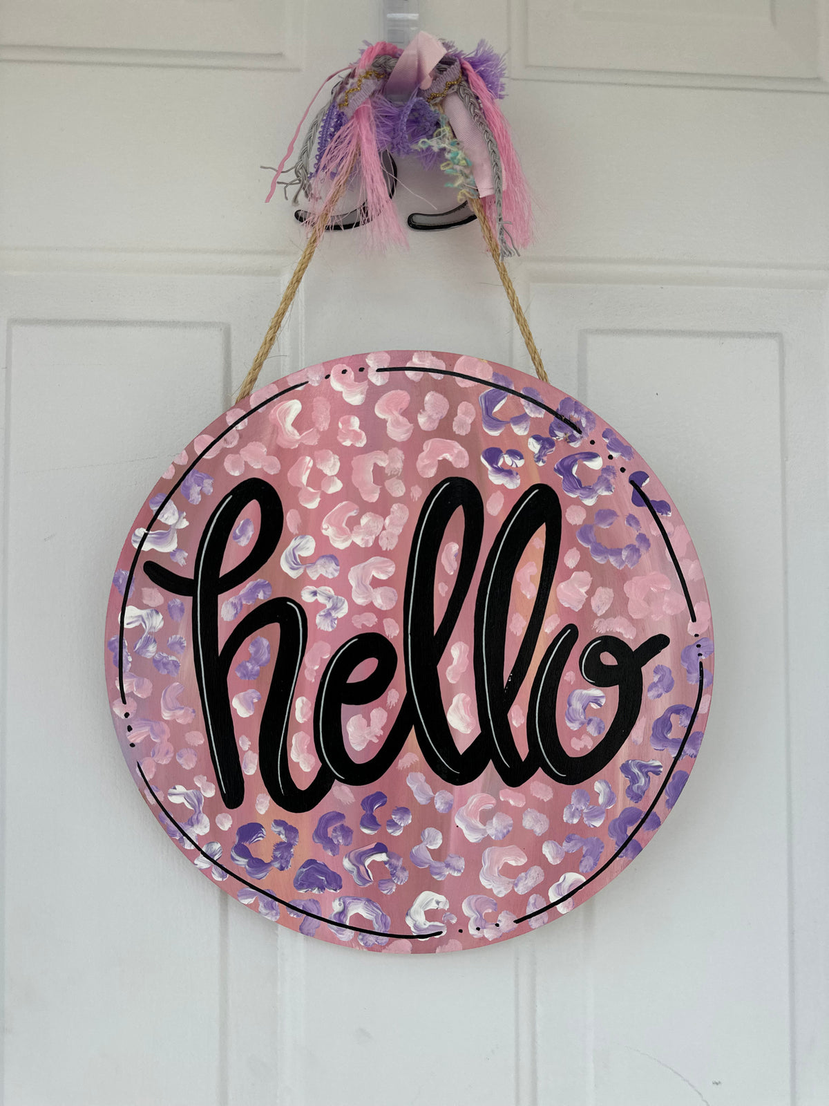 Custom Dorm Door Hanger