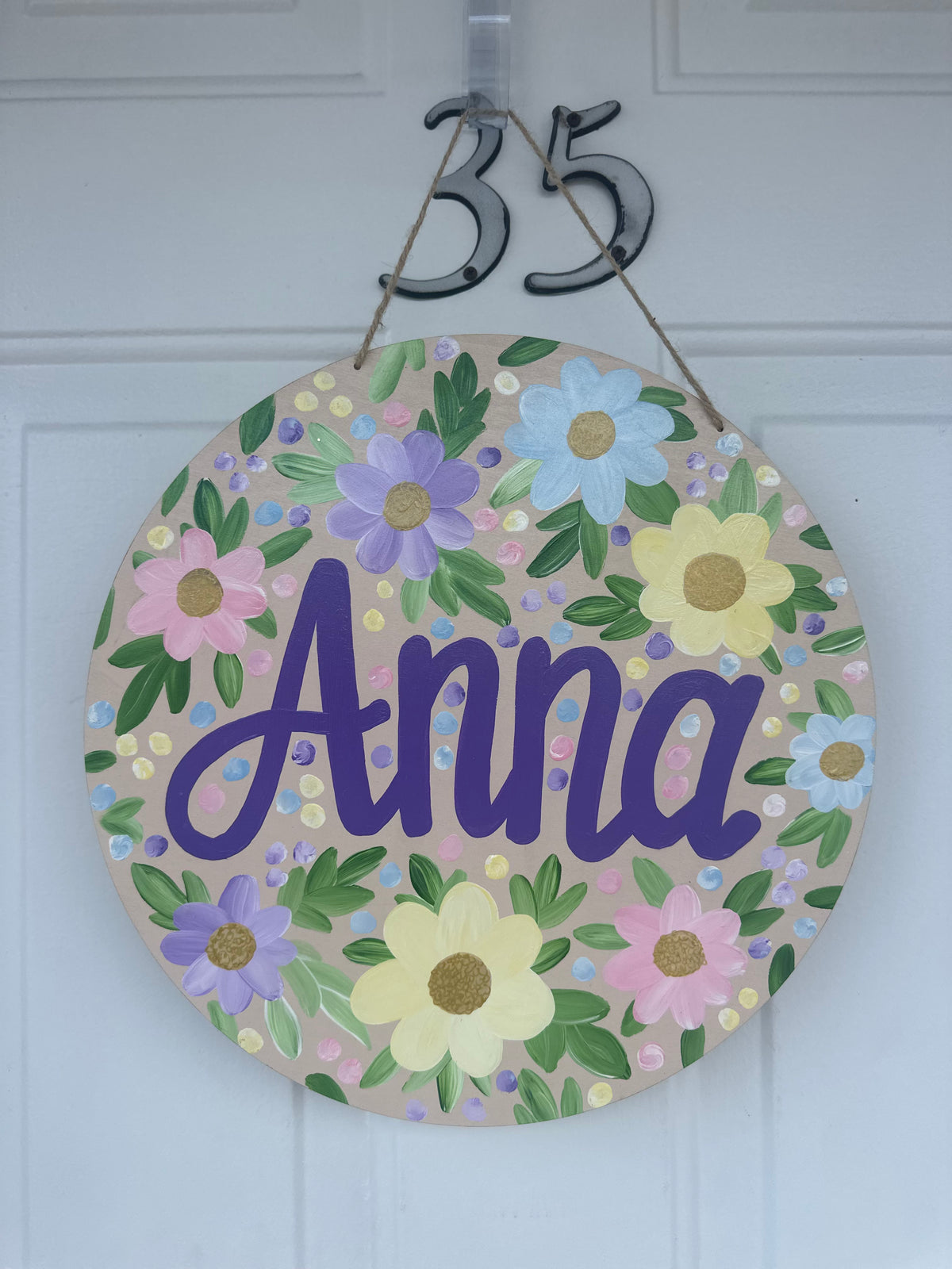 Custom Dorm Door Hanger