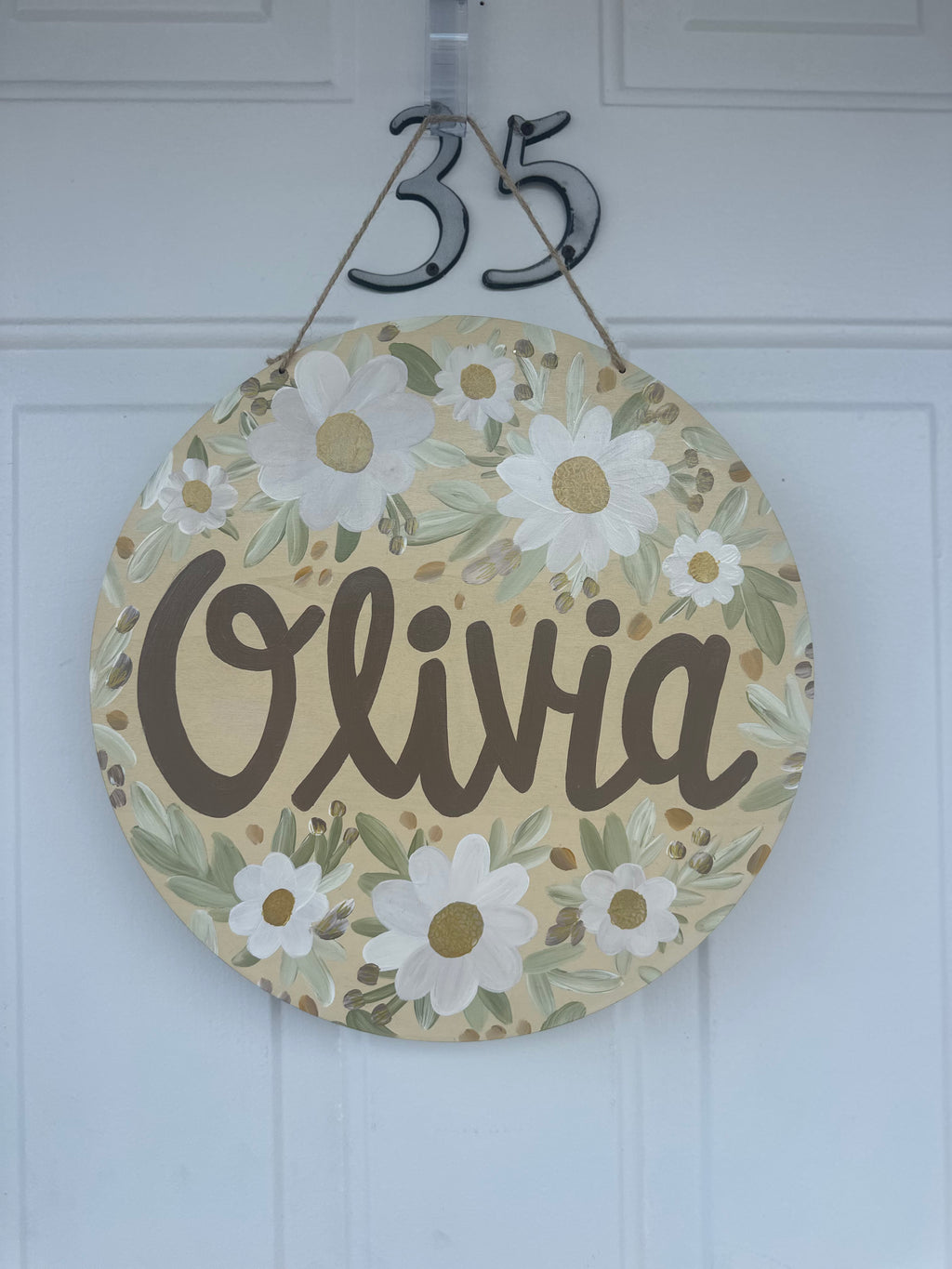 Custom Dorm Door Hanger
